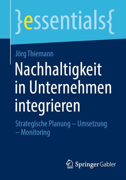 Produktbild: Nachhaltigkeit in Unternehmen integrieren