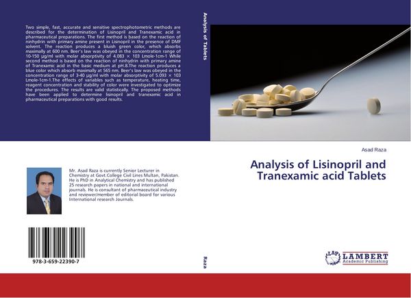 Produktbild: Analysis of Lisinopril and Tranexamic acid Tablets