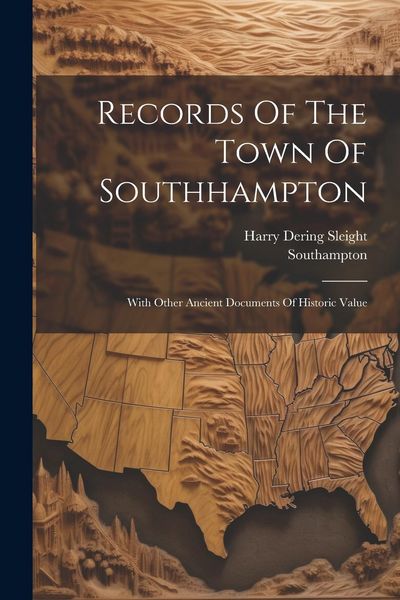 Produktbild: Records Of The Town Of Southhampton