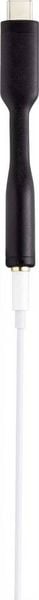 Produktbild: Renkforce Audio Adapterkabel [1x USB-C&reg; Stecker - 1x 3.5 mm Goldkontaktbuchse] 8.00 cm Flexibel