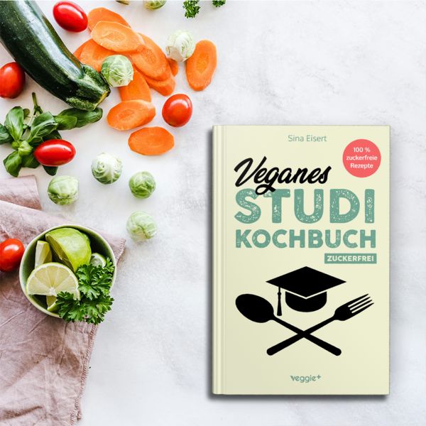 Produktbild: Veganes Studi-Kochbuch (zuckerfrei)