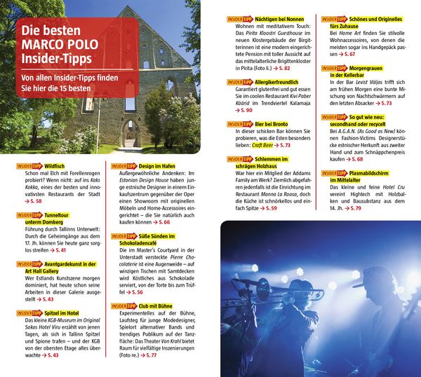 Produktbild: MARCO POLO Reisef&uuml;hrer Tallinn