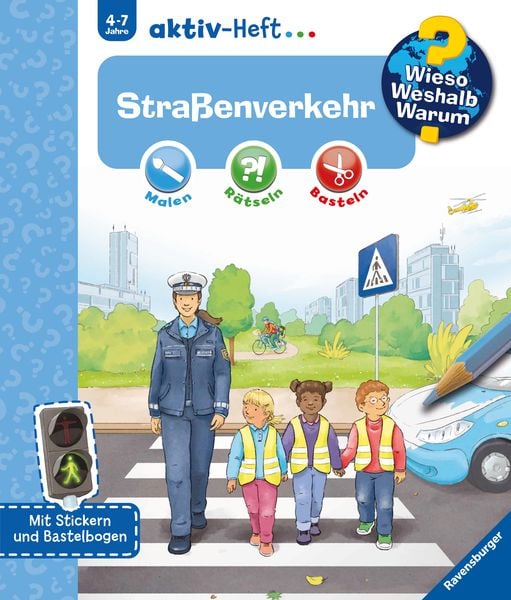 Produktbild: Wieso? Weshalb? Warum? aktiv-Heft - Straßenverkehr