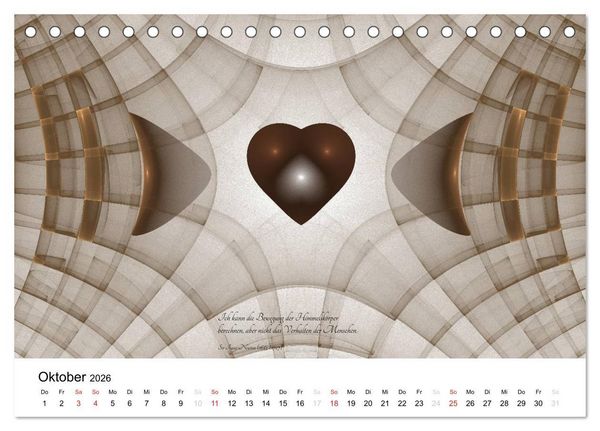Produktbild: Mathematik - Grafiken und Zitate 2026 (Tischkalender 2026 DIN A5 quer), CALVENDO Monatskalender