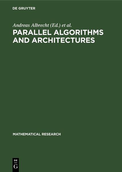 Produktbild: Parallel Algorithms and Architectures