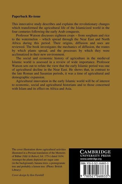 Produktbild: Agricultural Innovation in the Early Islamic World