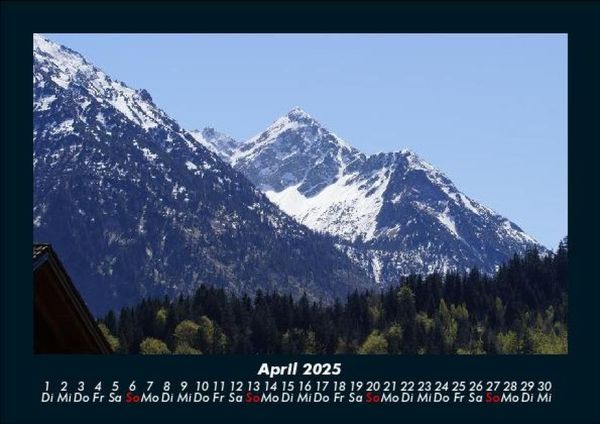 Produktbild: Bergige Welten 2025 Fotokalender DIN A5