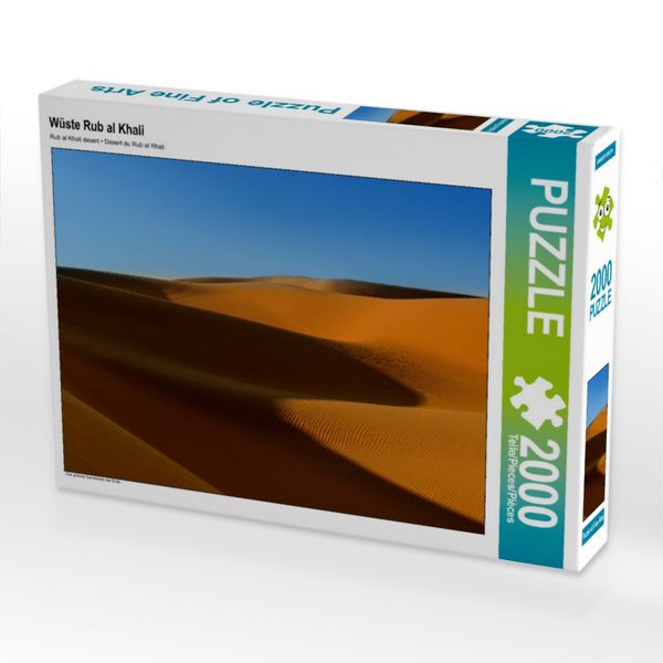 Produktbild: CALVENDO Puzzle W&uuml;ste Rub al Khali | 2000 Teile Lege-Gr&ouml;&szlig;e 90x67cm Foto-Puzzle f&uuml;r gl&uuml;ckliche Stunden