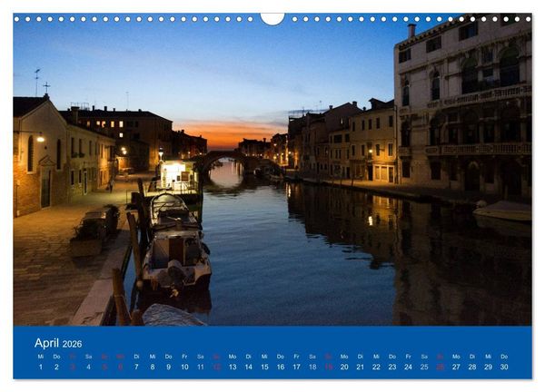 Produktbild: Mein lautloses Venedig (Wandkalender 2026 DIN A3 quer), CALVENDO Monatskalender