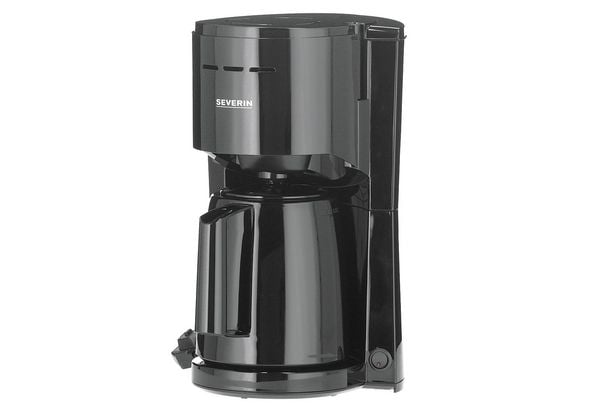 Produktbild: Severin KA 9306 Kaffeemaschine Schwarz Fassungsverm&ouml;gen Tassen=8 Isolierkanne, mit Filterkaffee-Funktion