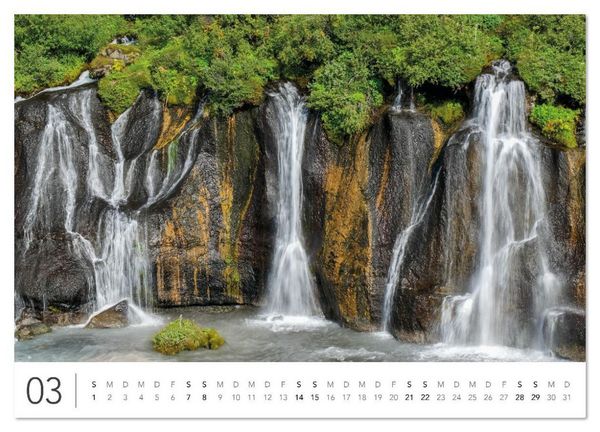 Produktbild: Magisches Island (Wandkalender 2026 DIN A3 quer), CALVENDO Monatskalender