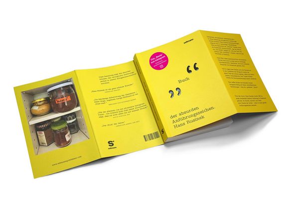 Produktbild: Das Buch der absurden Anf&uuml;hrungszeichen