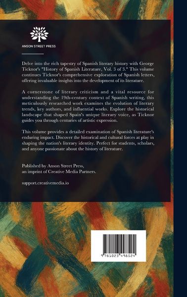 Produktbild: History of Spanish Literature