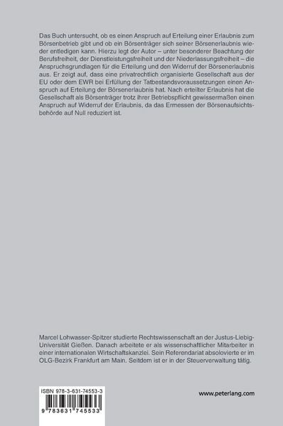 Produktbild: B&ouml;rsenerlaubnis