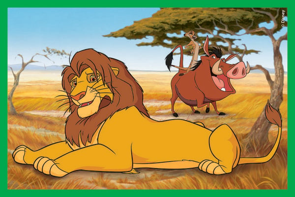 Produktbild: Puzzle Disney Classics 6 Teile