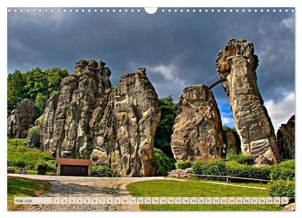 Produktbild: L'Allemagne, tes paysages (Calendrier mural 2026 DIN A3 vertical), CALVENDO calendrier mensuel