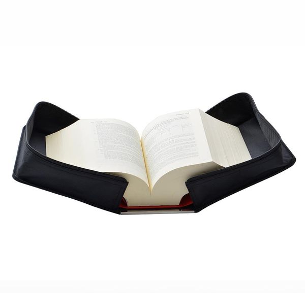 Produktbild: HabersackSKIN Tasche BASIC Gr. XL in Onyx-Schwarz mit Tragegurt & Buchst&uuml;tze
