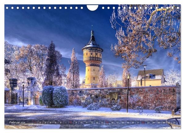 Produktbild: Halle an der Saale - Stadtansichten (Wandkalender 2026 DIN A4 quer), CALVENDO Monatskalender
