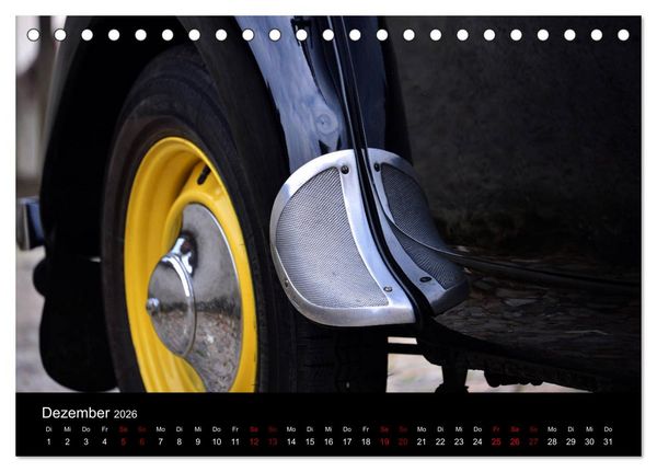Produktbild: Citro&euml;n 11CV Traction Avant (Tischkalender 2026 DIN A5 quer), CALVENDO Monatskalender
