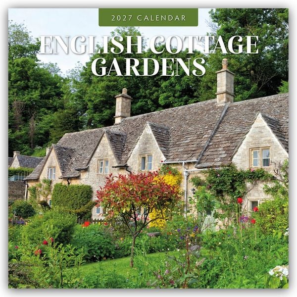 Produktbild: English Cottage Gardens &ndash; Englische Cottage-G&auml;rten 2027 &ndash; 16-Monatskalender