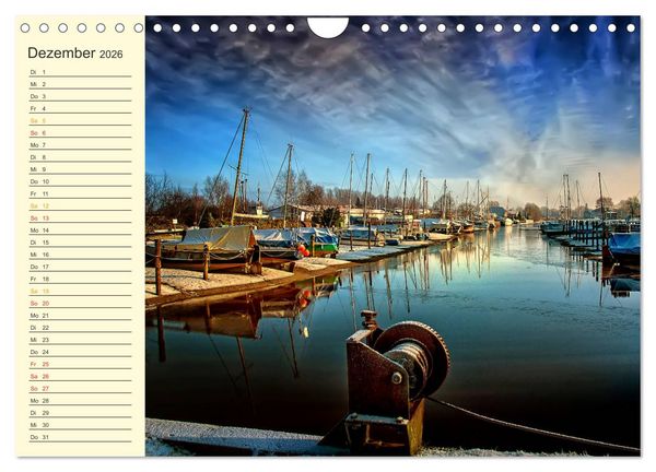 Produktbild: Friesland, verzauberte Landschaft an der Nordsee (Wandkalender 2026 DIN A4 quer), CALVENDO Monatskalender