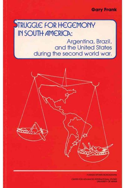 Produktbild: Frank, G: Struggle for Hegemony in South America