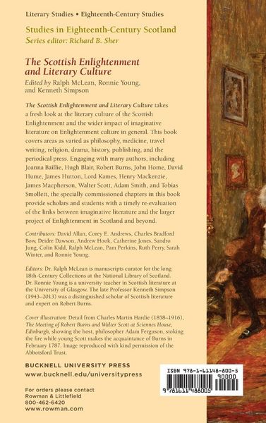 Produktbild: Scottish Enlightenment and Literary Culture