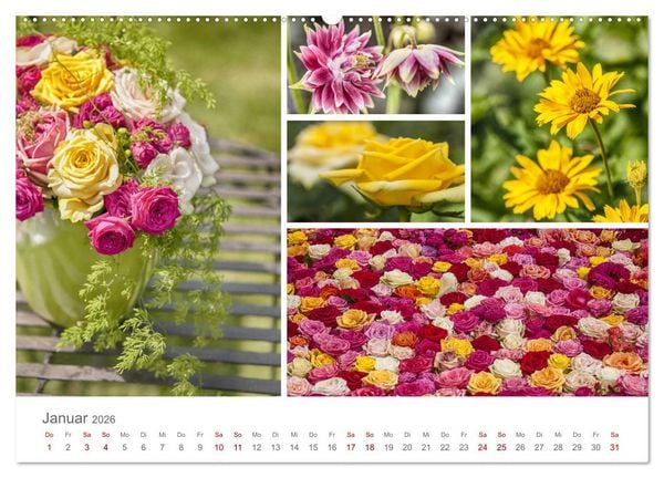 Produktbild: Ein Garten, der zum Verweilen einl&auml;dt (Wandkalender 2026 DIN A2 quer), CALVENDO Monatskalender