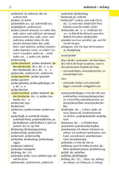 Produktbild: Der kleine Duden - Deutsche Rechtschreibung