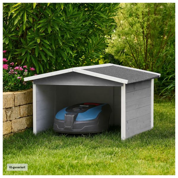 Produktbild: HTI-Living Rasenm&auml;hergarage Wilbur Garage f&uuml;r M&auml;hroboter