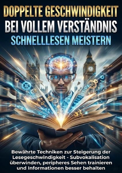 Doppelte Geschwindigkeit bei Vollem Verständnis: Schnelllesen Meistern, Taschenbuch von Emilia Wagner, Epubli, 9783565153046