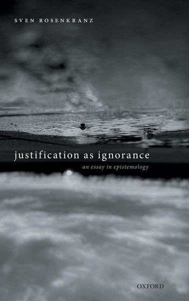 Produktbild: JUSTIFICATION AS IGNORANCE C