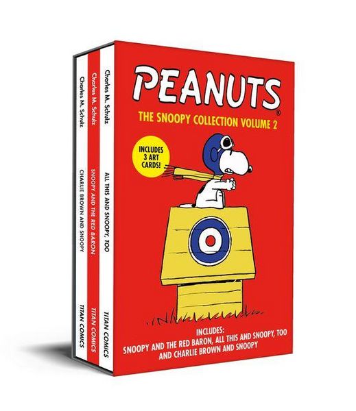 Produktbild: Snoopy Slipcase Set (Snoopy and the Red Baron, All this and Snoopy Too, Charlie Brown and Snoopy)