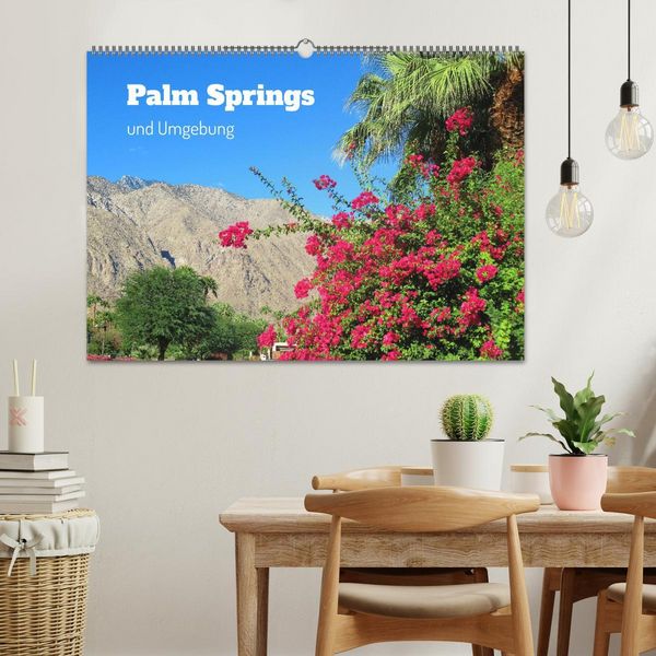 Produktbild: Palm Springs und Umgebung (Wandkalender 2026 DIN A2 quer), CALVENDO Monatskalender