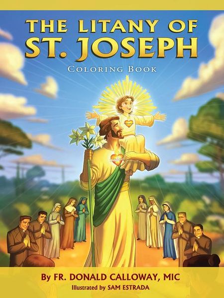 Produktbild: The Litany of St. Joseph Coloring Book