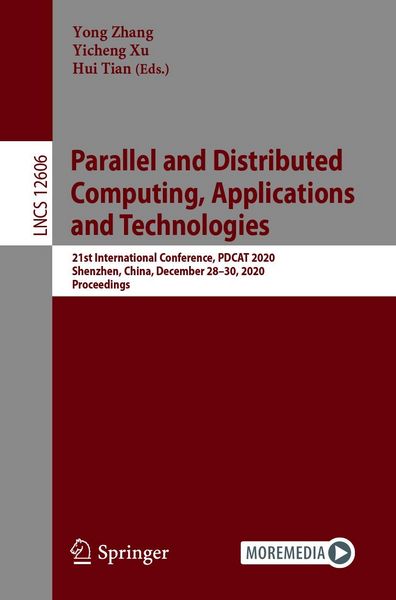 Produktbild: Parallel and Distributed Computing, Applications and Technologies