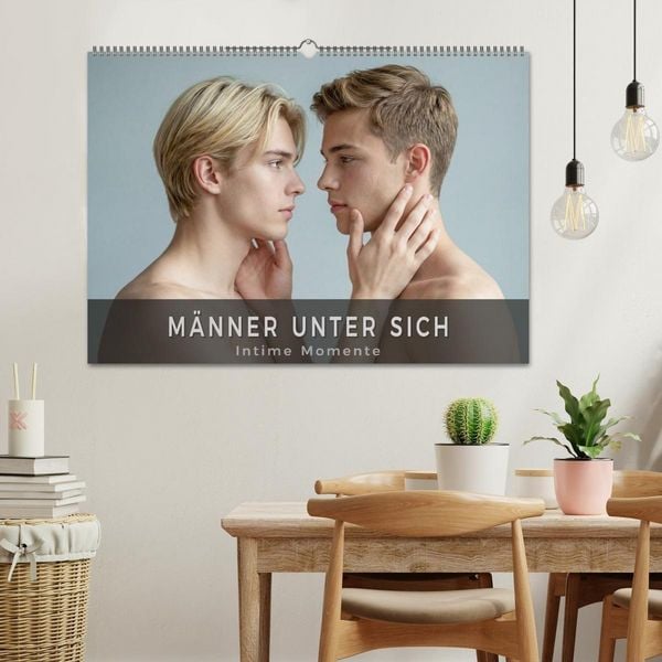 Produktbild: M&auml;nner unter sich - Intime Momente (Wandkalender 2027 DIN A2 quer), CALVENDO Monatskalender