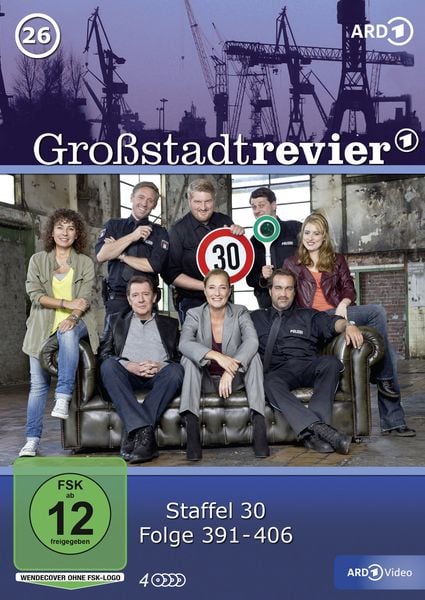 Großstadtrevier 26 - Folge 391 bis 406 (Staffel 30) [4 DVDs]