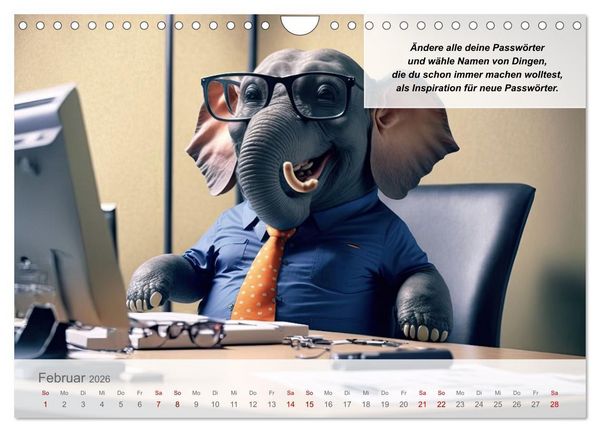 Produktbild: Endlich erfolgreich geschieden (Wandkalender 2026 DIN A4 quer), CALVENDO Monatskalender