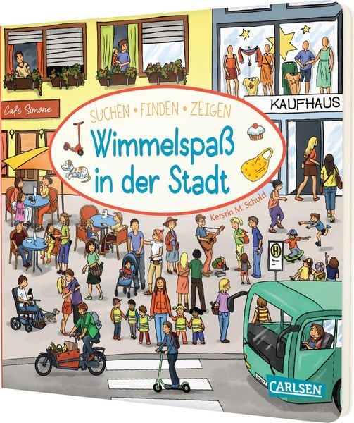 Wimmelspaß in der Stadt, Gebundene Ausgabe von , Carlsen, 978-3-551-17362-1