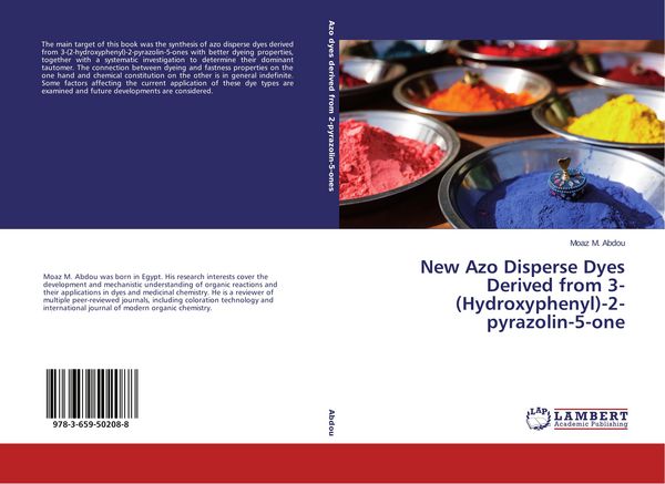 Produktbild: New Azo Disperse Dyes Derived from 3-(Hydroxyphenyl)-2-pyrazolin-5-one