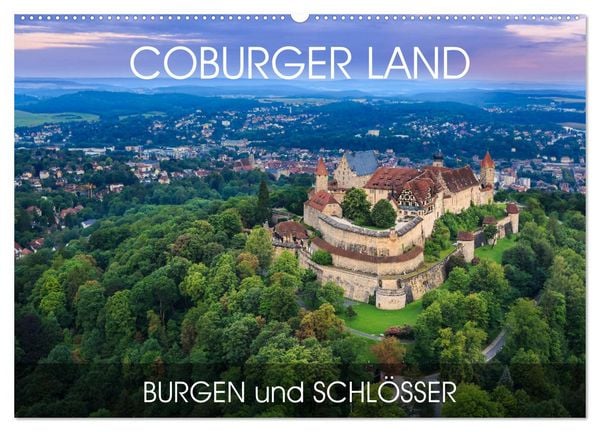 Produktbild: Coburger Land - Burgen und Schl&ouml;sser (Wandkalender 2026 DIN A2 quer), CALVENDO Monatskalender