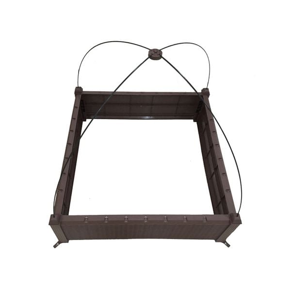 HTI-Living Hochbeet Nessa, 4teilig, Braun Hochbeet Nessa, Braun