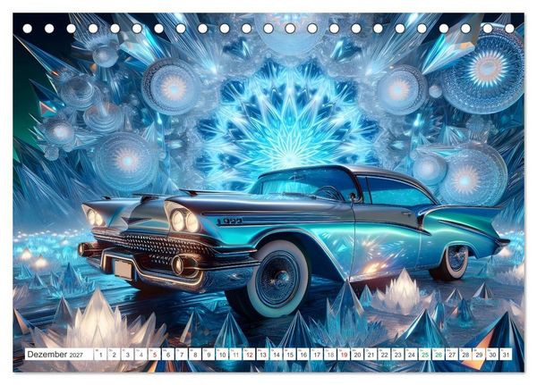 Produktbild: Magische Blechtr&auml;ume (Tischkalender 2027 DIN A5 quer), CALVENDO Monatskalender