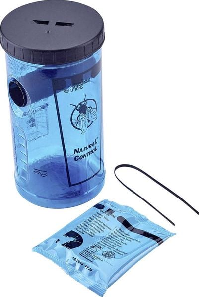 Swissinno Natural Control outdoor 1 320 001KN Lockstoff Fliegenfalle Blau (transparent) 1St.