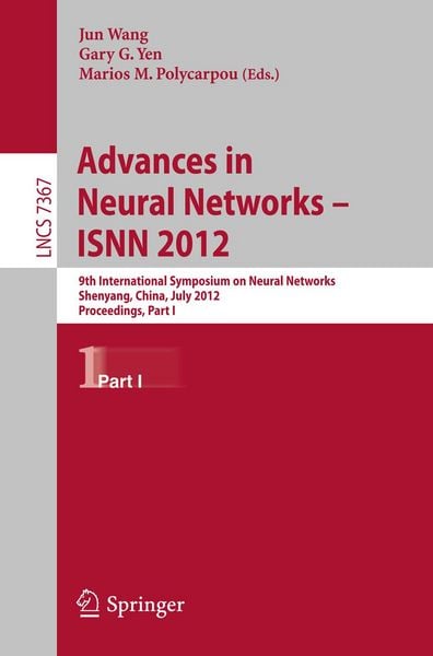 Produktbild: Advances in Neural Networks - ISNN 2012