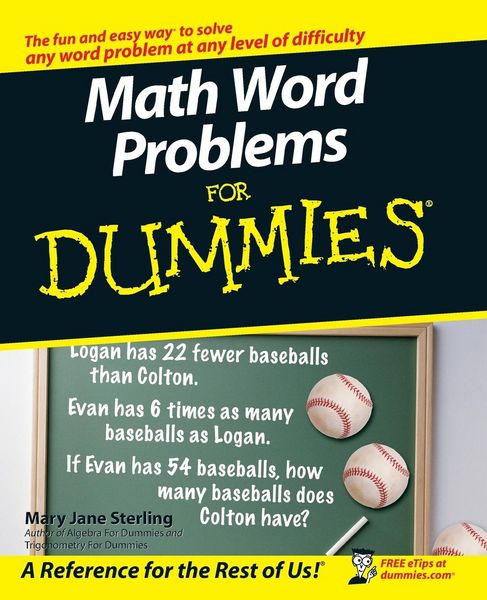 Produktbild: Math Word Problems for Dummies
