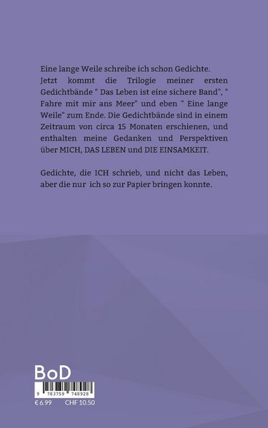Produktbild: Eine lange Weile