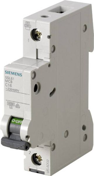 Siemens 5SL6132-7 Leitungsschutzschalter 1polig 32A 230 V, 400V