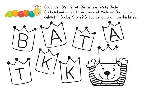 Produktbild: Lernraupe &ndash; Erste Buchstaben